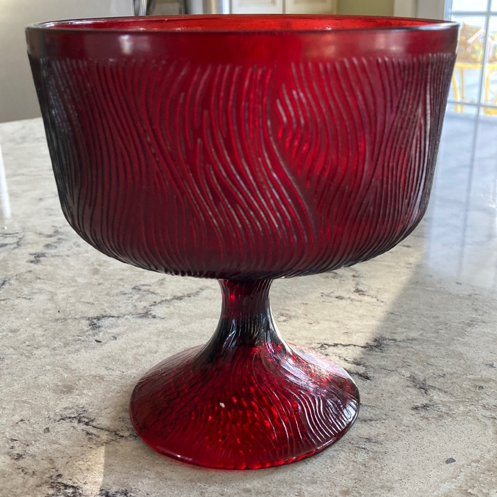 Hoosier glass bowl